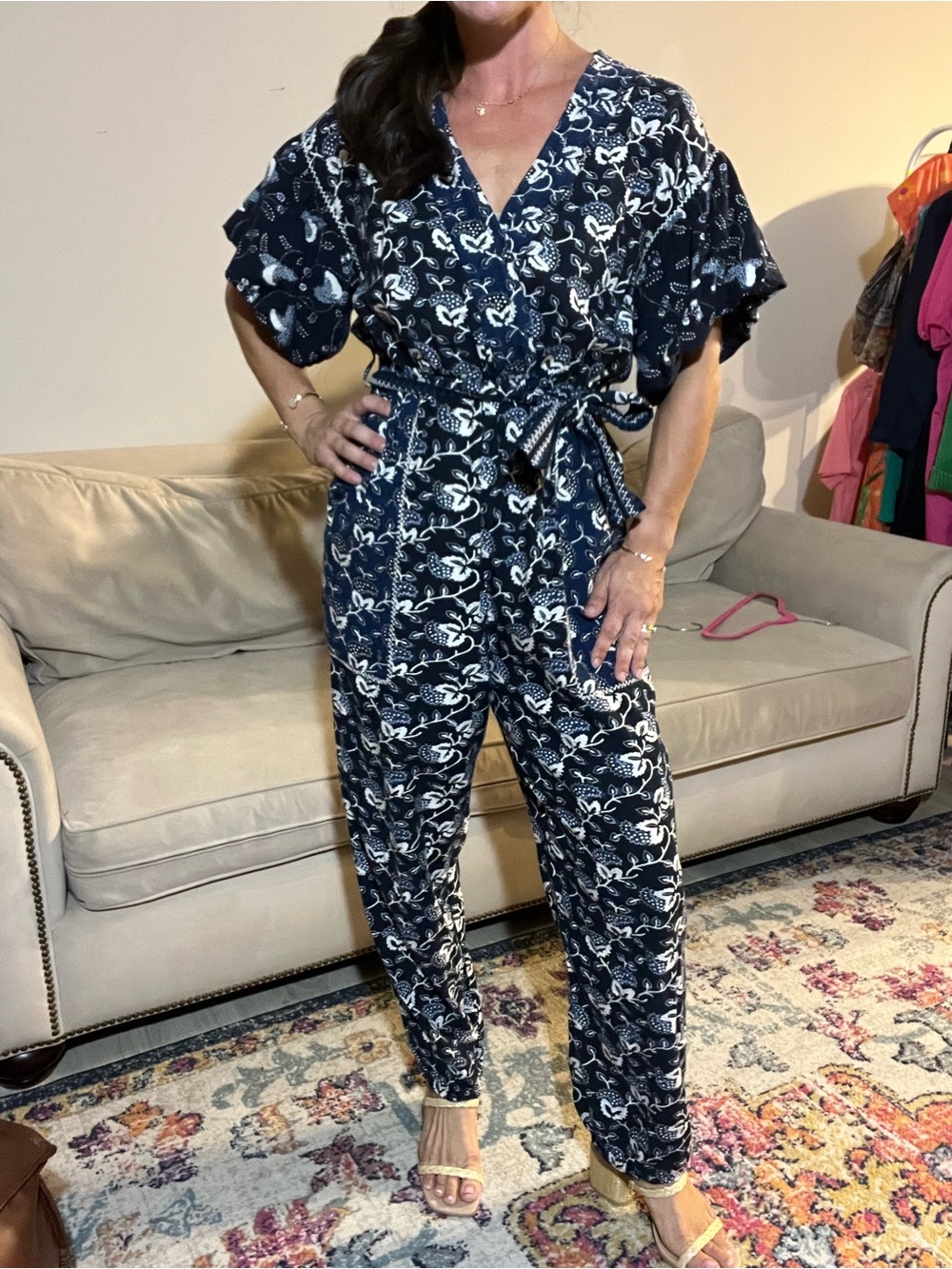 Ulla Johnson Reiko Jumpsuit Sz 6